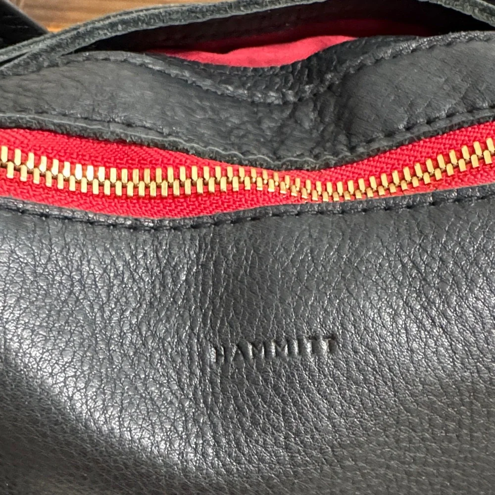 Hammitt structured leather